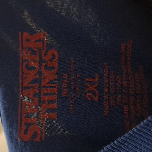 Stranger Things Will Byers Open The Door Netflix Long Sleeve Crew Neck T… - Picture 6 of 6